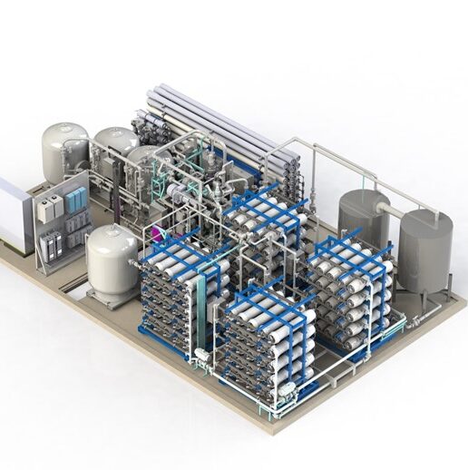 The SaltPower 100 kW module. My 4th generation system. To scale the system up is easy. Just add more membranes.
